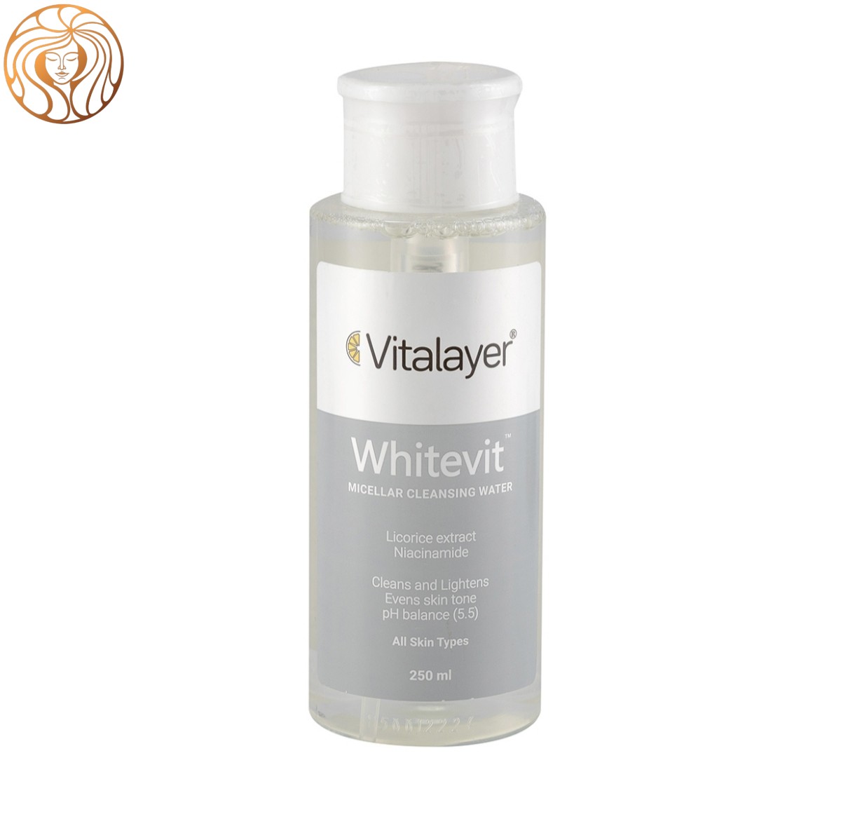 میسلار واتر ویتالیر مدل Whitevit حجم 250 میلی لیتر