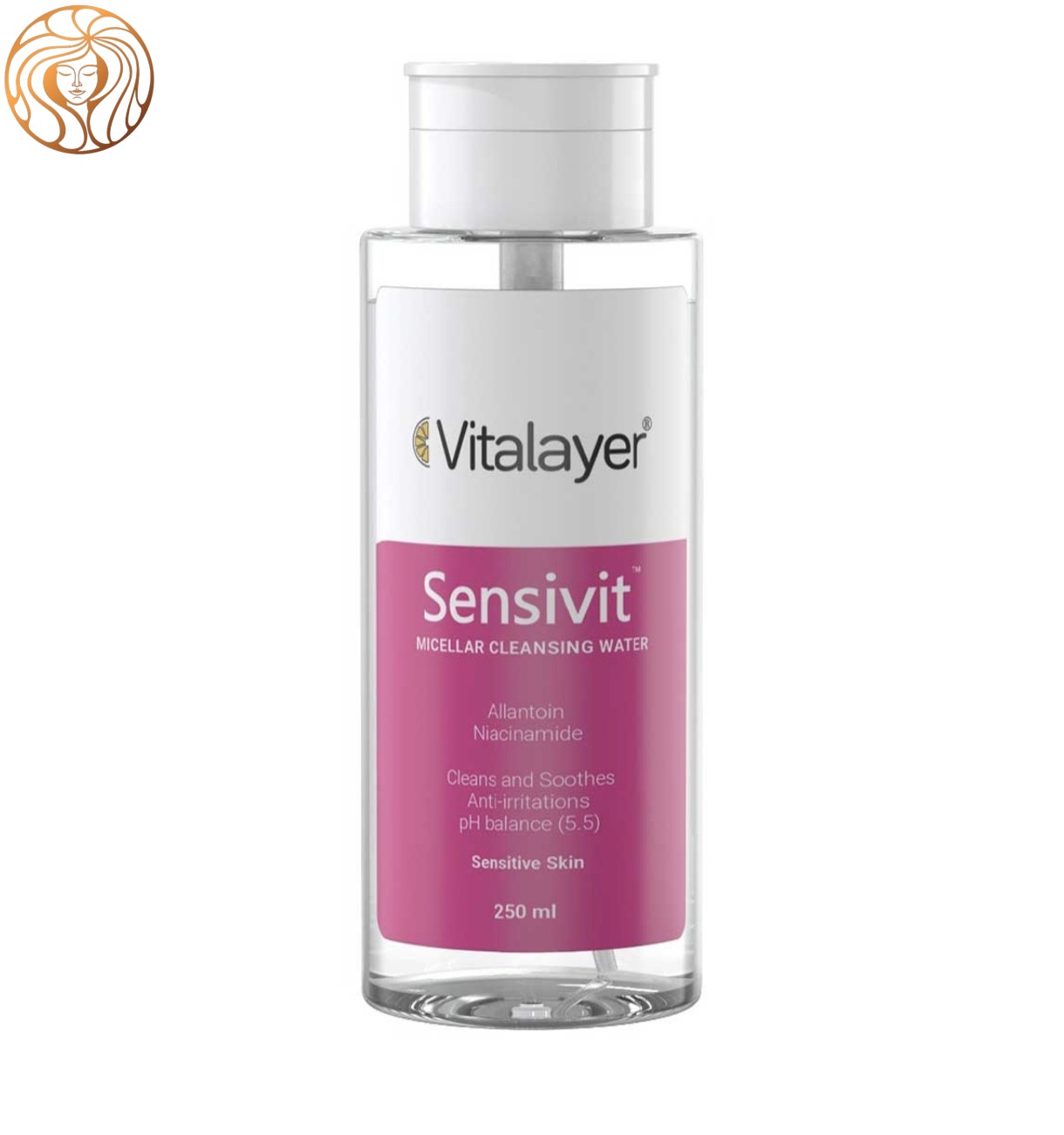 میسلار واتر ویتالیر مدل Sensivit مناسب پوست حساس حجم 250 میلی لیتر
